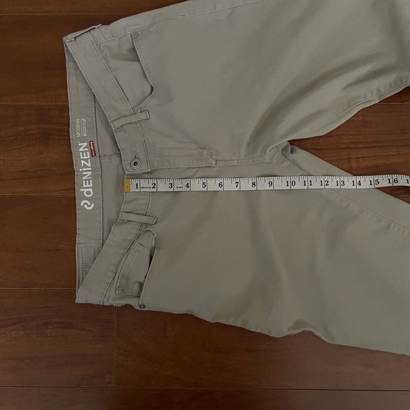 DENIZEN From LEVI’S Womens Modern Boot Cut Khaki Pants 14M - Picture 8 of 12